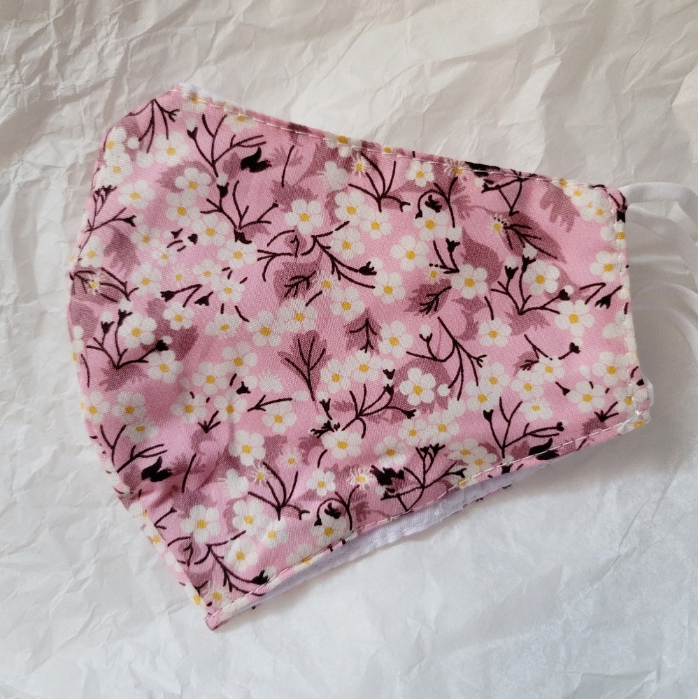 Flower Pattern Face Mask